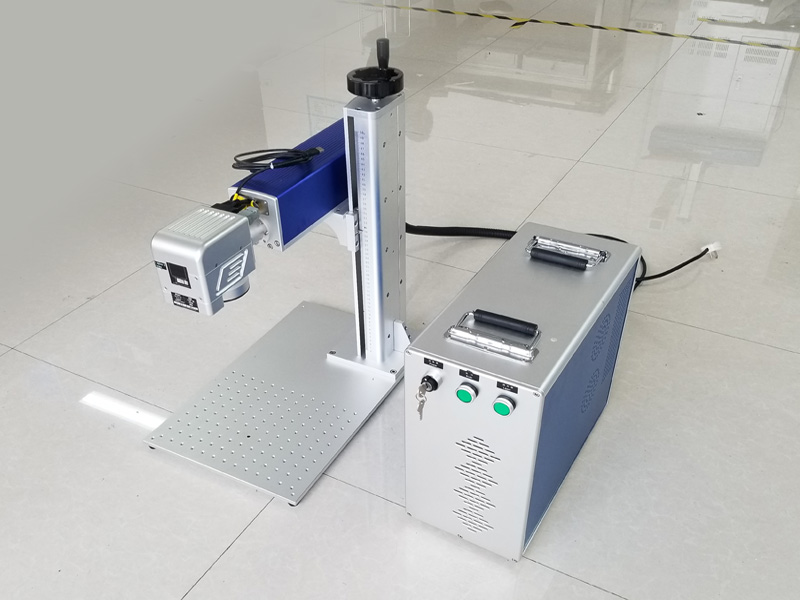 High speed laser gun engraver machine