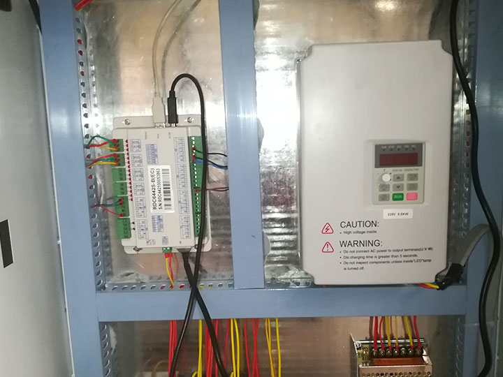 Electronic box for Stone CNC machine